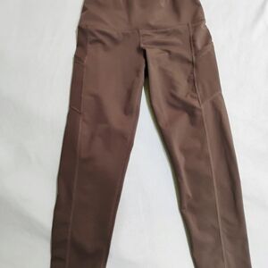 Chic Women's Dark Burgundy Leggings